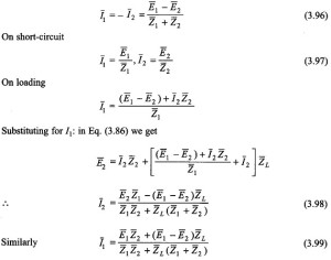 Parallel Operation of Transformer under No Load | Division of Load
