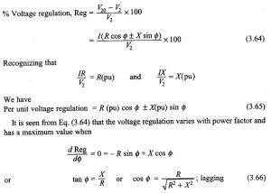 Voltage Regulation Formula of Transformer - EEEGUIDE.COM