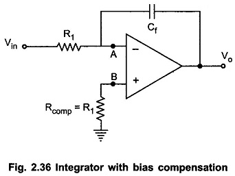 Op Amp Integrator Circuit