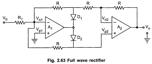Full Wave Rectifier Circuit Waveform