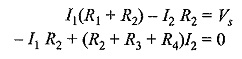 Mesh Analysis Equation