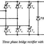 Bridge Rectifier Circuit Diagram with freewheeling diode