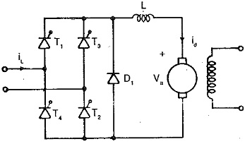 Single Phase Separately Excited DC Motor Drives