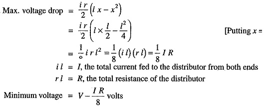DC Distribution Calculation