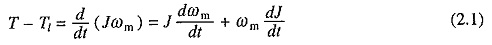 Torque Equation of Motor Load System