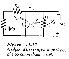 Common Drain Amplifier Circuit Diagram