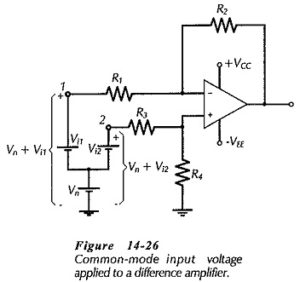 Differential Amplifier Circuit Operation | Common Mode Voltages