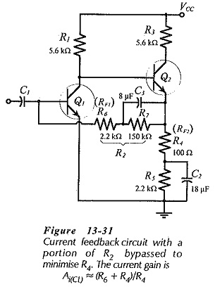 Parallel Current Negative Feedback Circuit