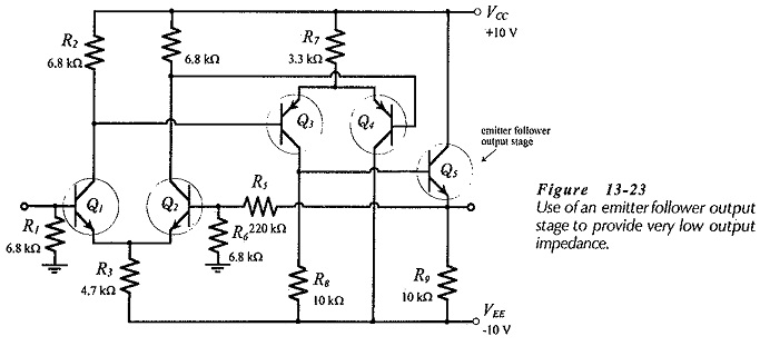 Two Stage Differential Amplifier with Negative Feedback