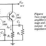 Two Stage Direct Coupled Common Emitter Amplifier