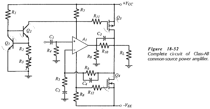 Common Source Amplifier Using an Op Amp Driver Stage