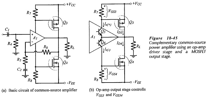 Common Source Amplifier Using an Op Amp Driver Stage
