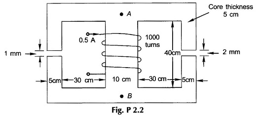 Magnetic Circuit Problems 001