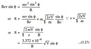 Motion of an Electron in a Magnetic Field - EEEGUIDE.COM