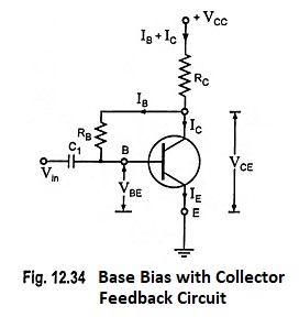 Base Bias with Collector Feedback Circuit