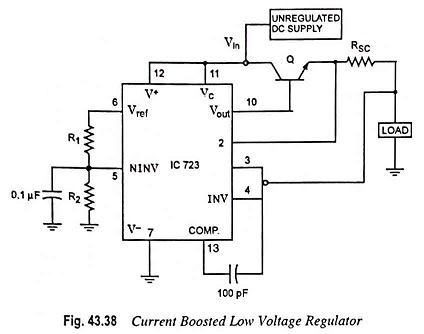 Current Boosting in Voltage Regulator