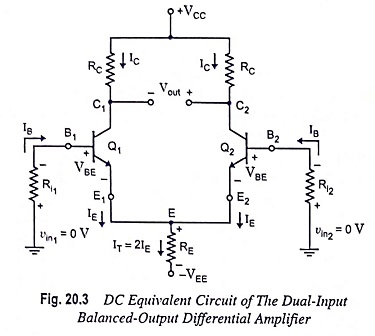 Dual Input Balanced Output Differential Amplifier