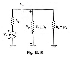 Low Frequency Response of BJT Amplifier