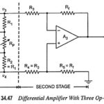 Differential Amplifier With Three OP Amp