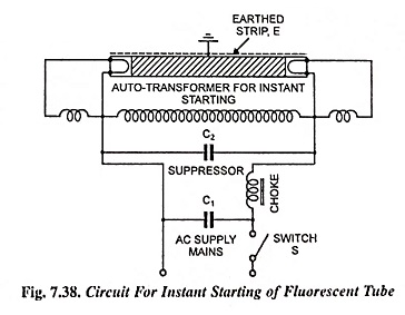 Circuit for Instant Starting of Fluorescent Tube